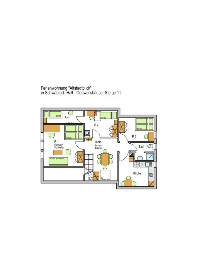 Апартаменты Wohnwerk41 Швебиш-Халль Экстерьер фото